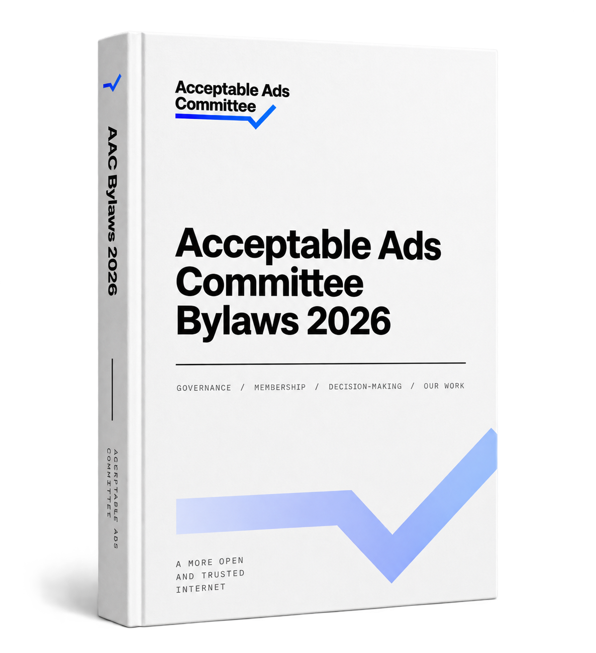 Cover of the Acceptable Ads Committee Bylaws 2026